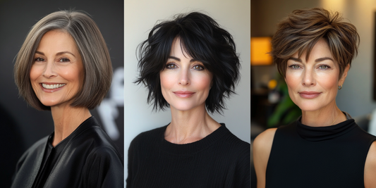 21 Gorgeous Short Haircuts for Older Women with Thick Hair