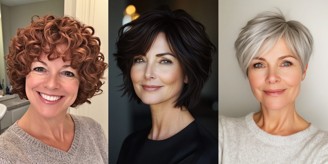 22 Age-defying Short Haircuts for Women Over 50 with Thick Hair