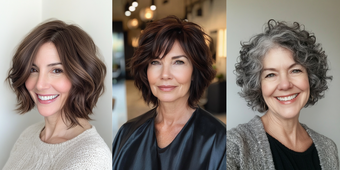 24 Powerful Short Haircuts for Women Over 60 with Thick Hair 2025