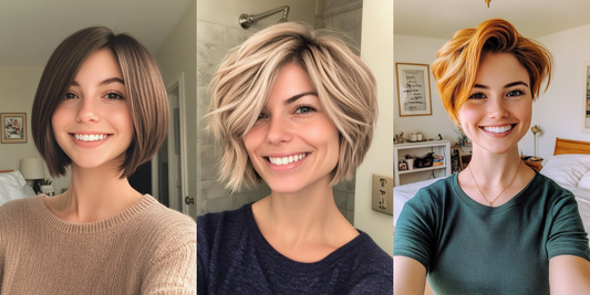 Short Hairstyles For Round Faces