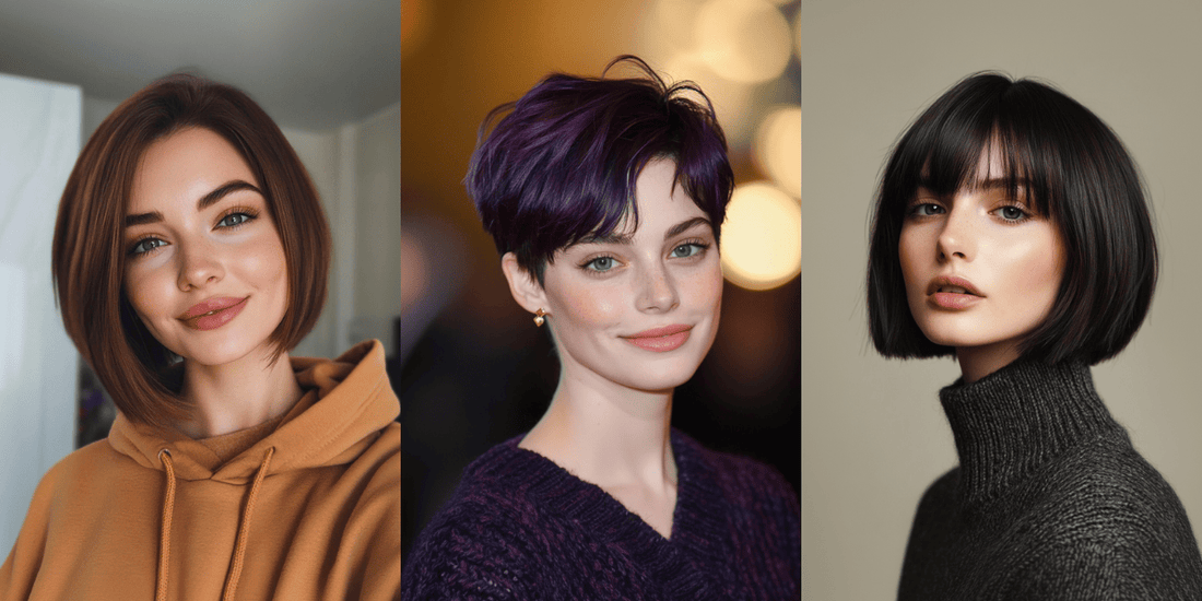 27 Stylish Short Hairstyles for Round Faces in 2025