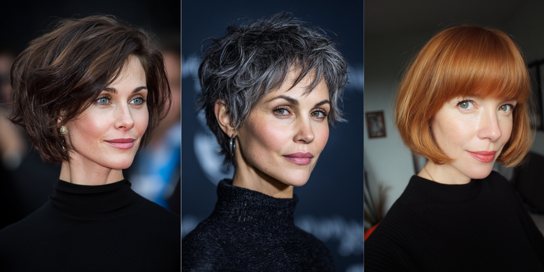 23 Stunning Short Hairstyles for Women Over 40 with Thin Hair 2025