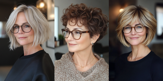 24 Stunning Short Hairstyles For Women Over 60 With Glasses in 2025