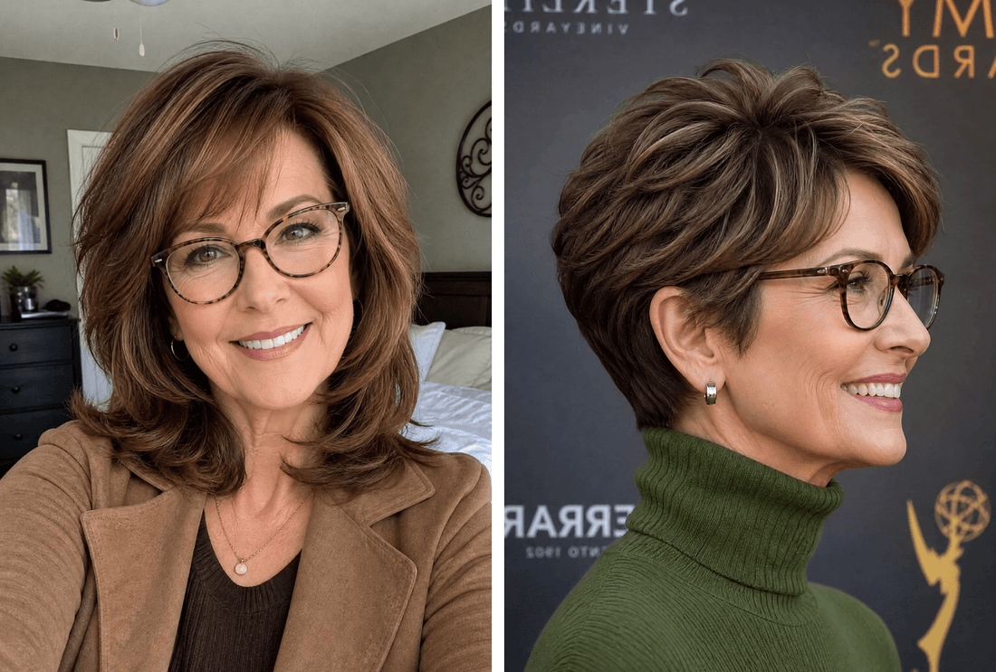 27 Chic Short Hairstyles For Women Over 60 With Glasses