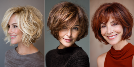 21 Stunning Short Layered Bob Hairstyles for Older Women