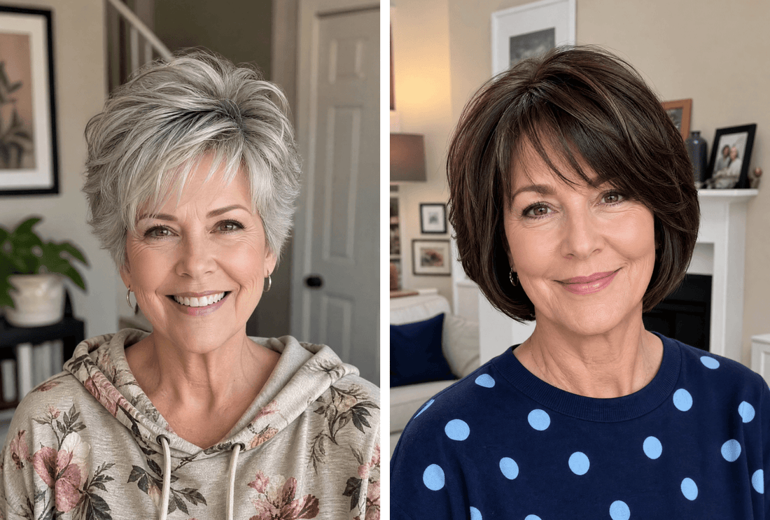 24 Stunning Short Layered Hairstyles For Women Over 60