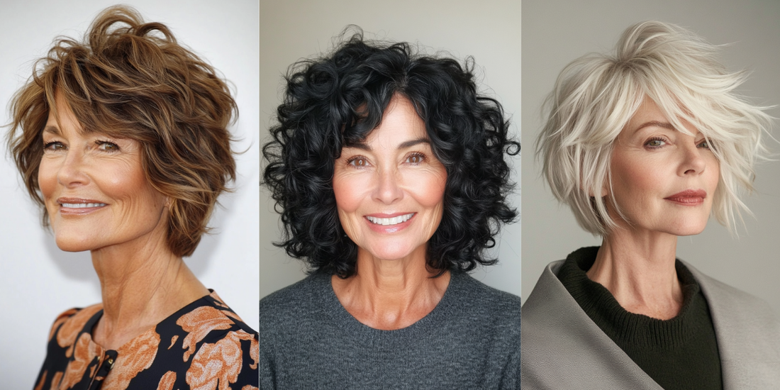 23 Chic Short Messy Haircuts for Women Over 60