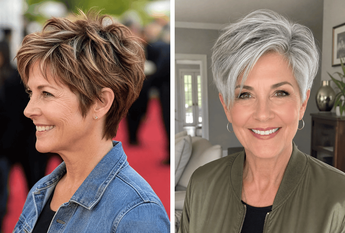 27 New-Style Short Pixie Hairstyles for Women Over 60