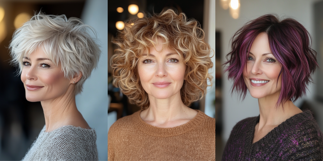 25+ Trendy Short Shag Haircuts for Women Over 50 in 2025