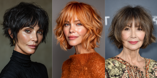 19 Must-See Short Shag Haircuts with Bangs for Older Women