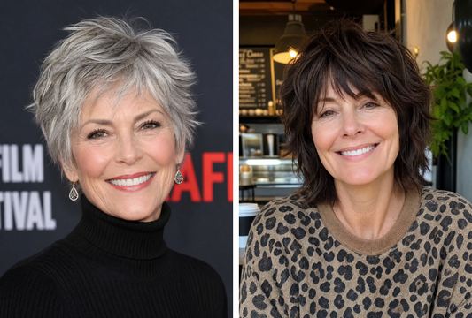 23 Stunning Short Shag Hairstyles For Older Women
