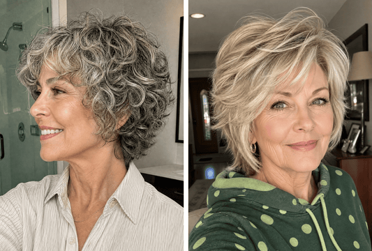 25+ Stylish Short Shag Hairstyles for Women Over 60