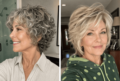 25+ Stylish Short Shag Hairstyles for Women Over 60