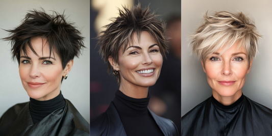 24 Stunning Short Spiky Hairstyles for Older Women