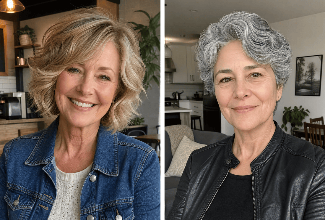 27 Stunning Short Wavy Hairstyles for Women Over 60