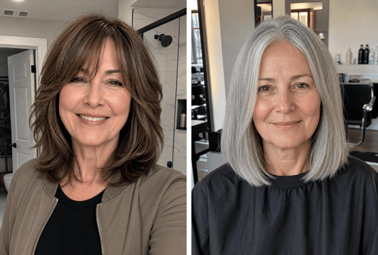 27 Stunning Shoulder Length Hairstyles for Women Over 60