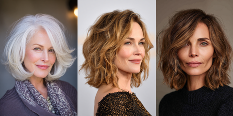 19 Must-See Shoulder Length Layered Haircuts for Women Over 50