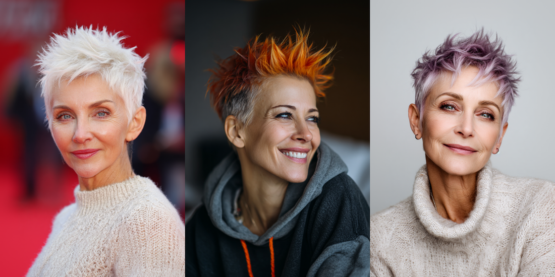 25+ Chic Spiked Hairstyles for Women Over 50 in 2025