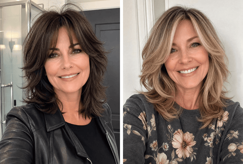 27 Chic Feathered Hairstyles for Women Over 40