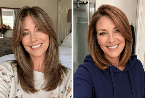 27 Gorgeous Straight Hairstyles for Women Over 40