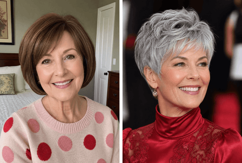 25+ Trending Straight Hairstyles For Women Over 60