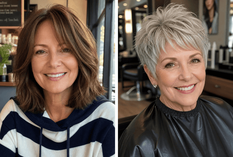 27 Fresh Textured Hairstyles for Women Over 60