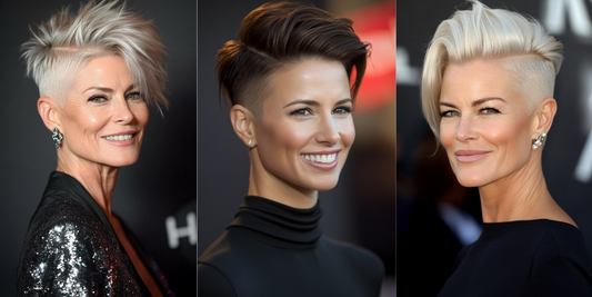 24 Stunning Undercut Hairstyles for Women Over 50