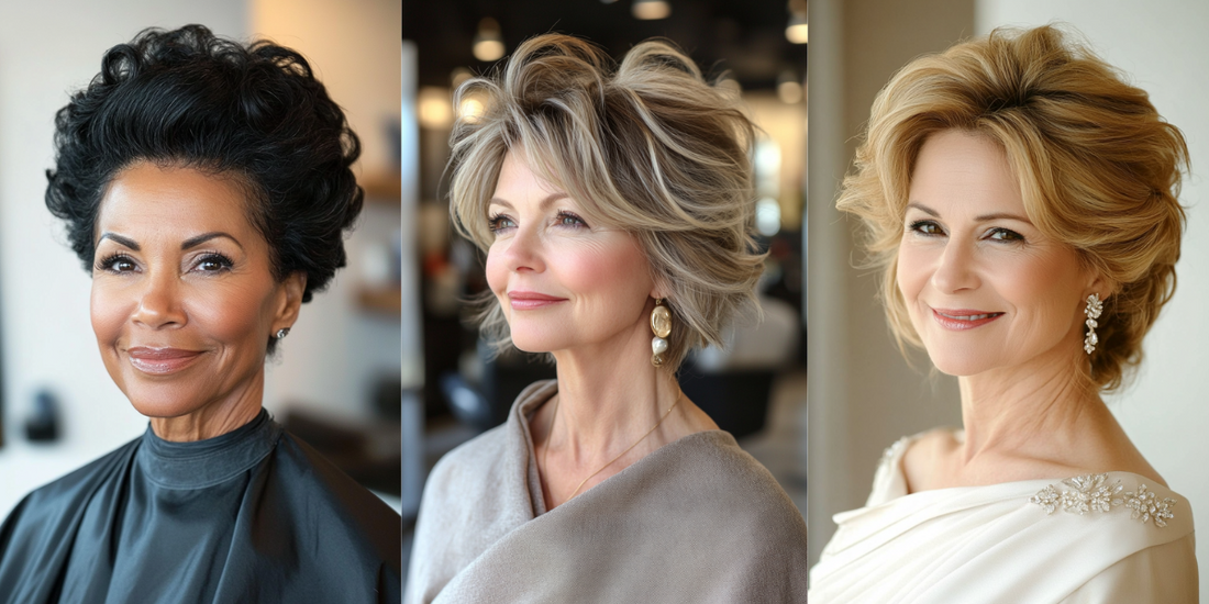 24 Stunning Updo Hairstyles for Women Over 50