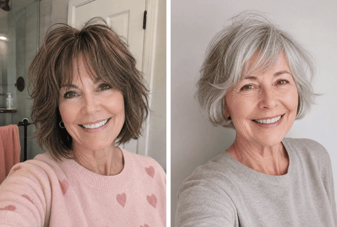 27 Trending Wispy Hairstyles for Women Over 60