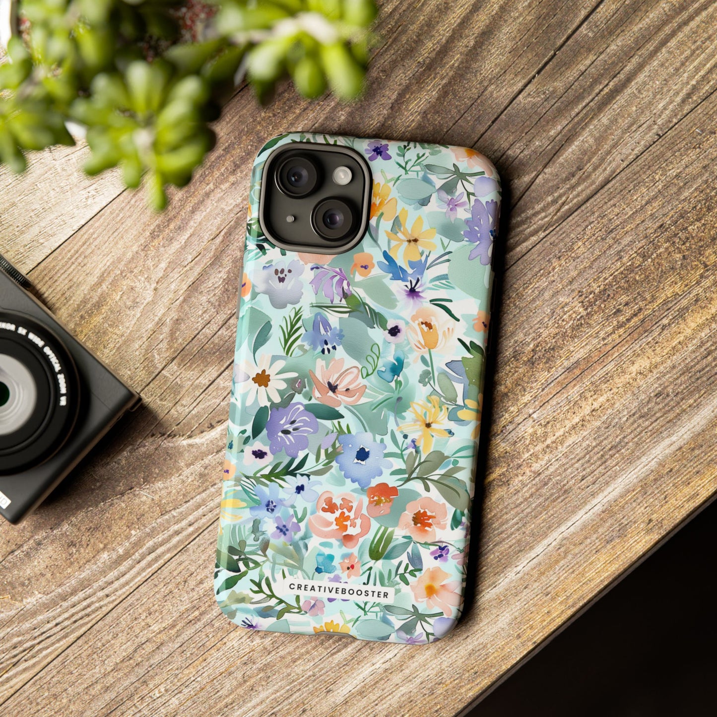 Watercolor Meadow - Tough Phone Case