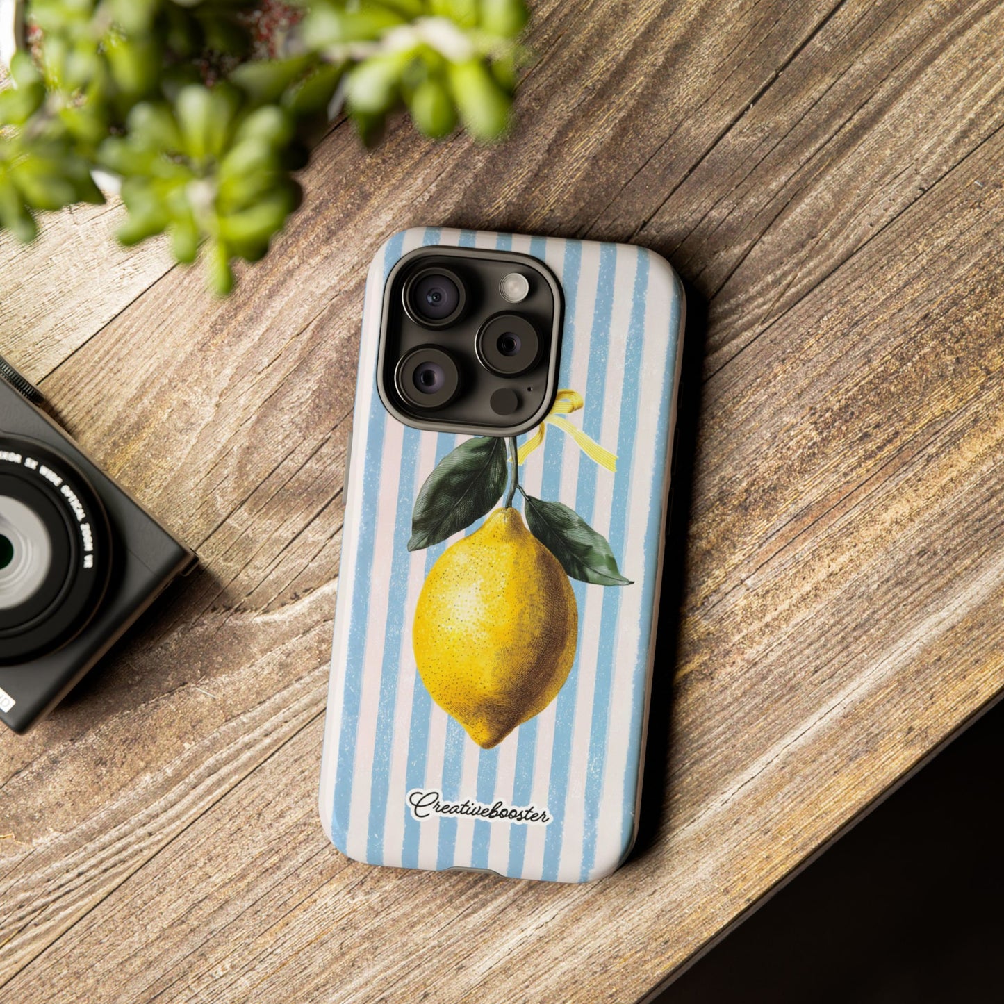 Ribbon Lemon - Tough Phone Case