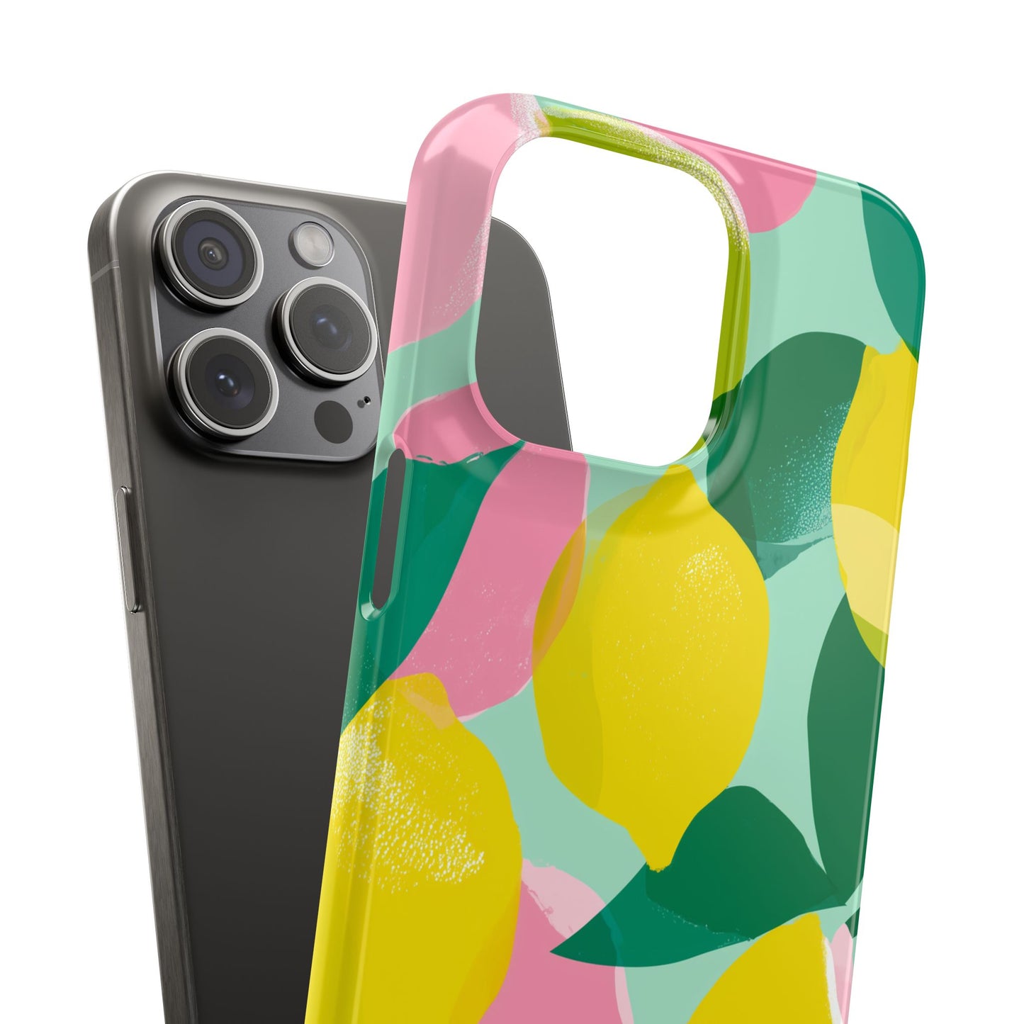 Citrus Bloom - Slim Phone Case
