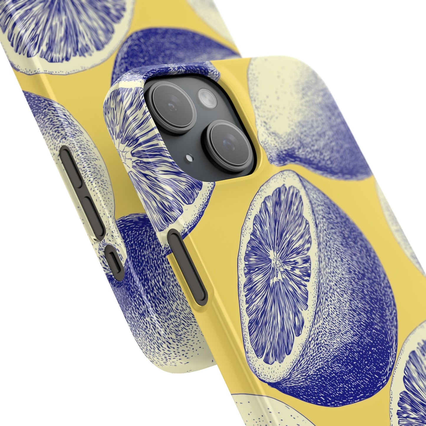 Indigo Citrus - Slim Phone Case