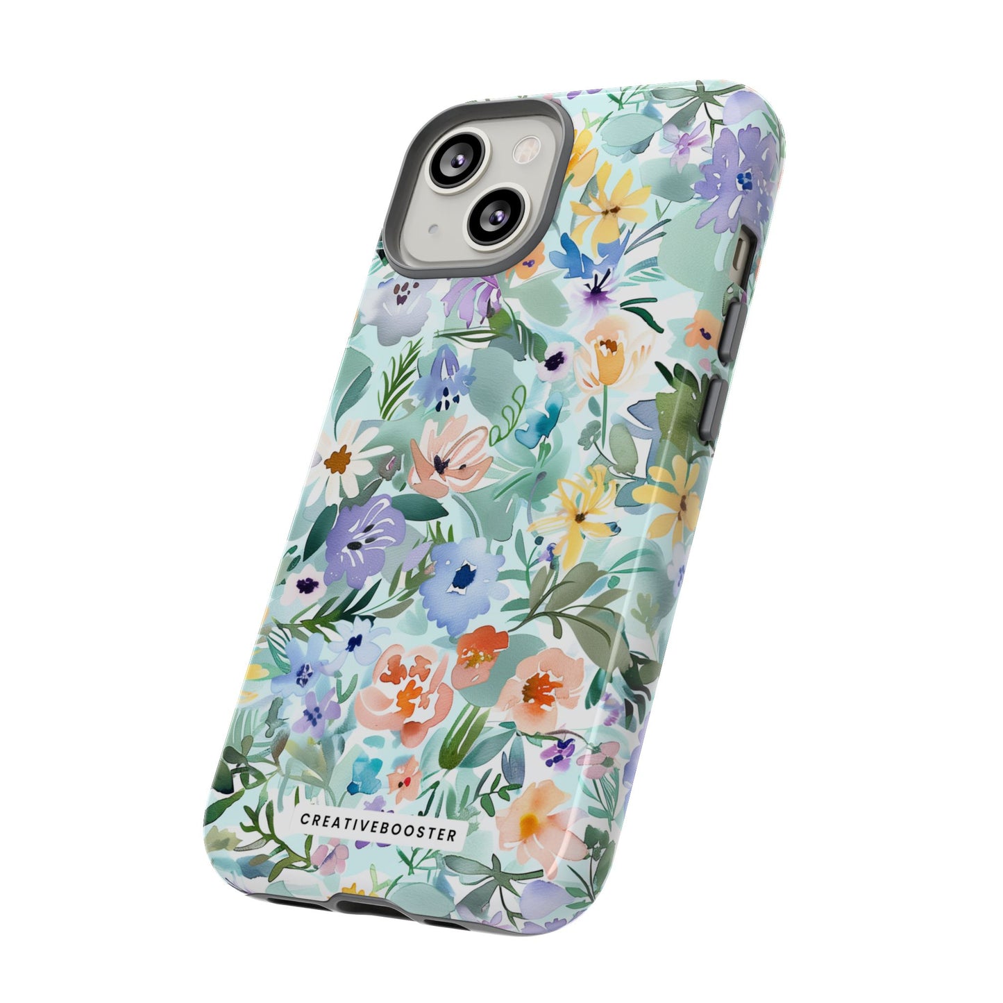 Watercolor Meadow - Tough Phone Case