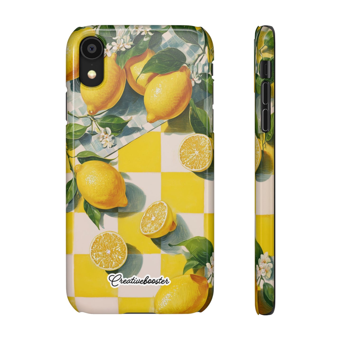 Picnic Lemon - Slim Phone Case