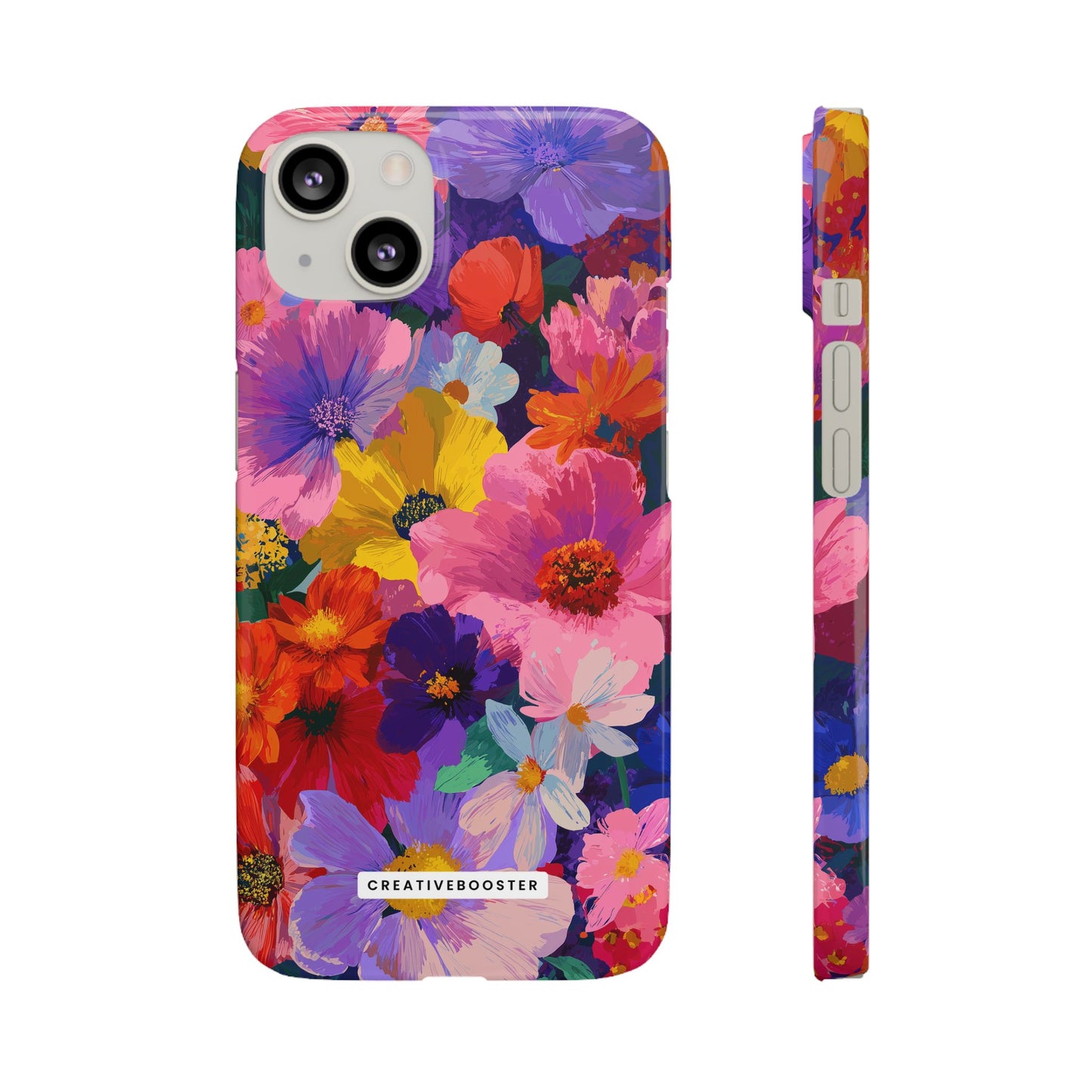 Painted Petals - Slim Phone Case