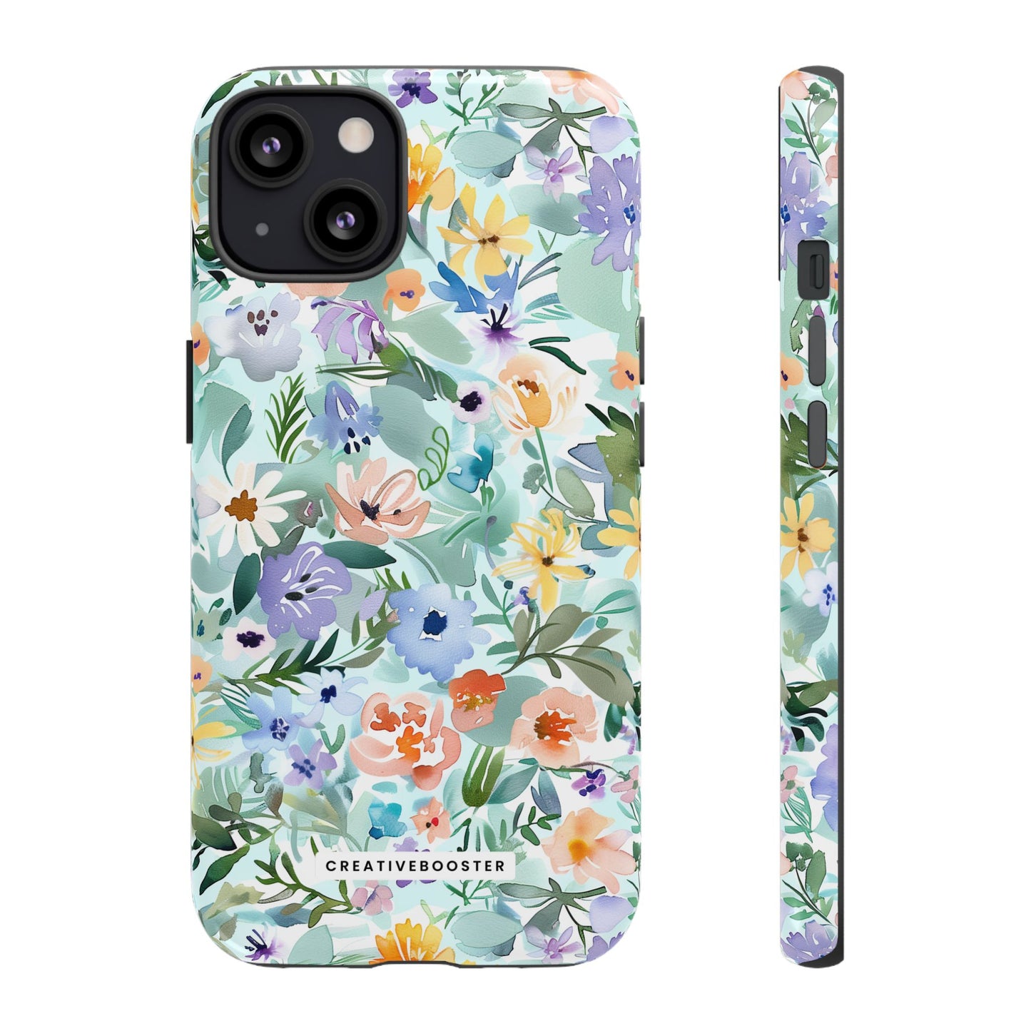 Watercolor Meadow - Tough Phone Case
