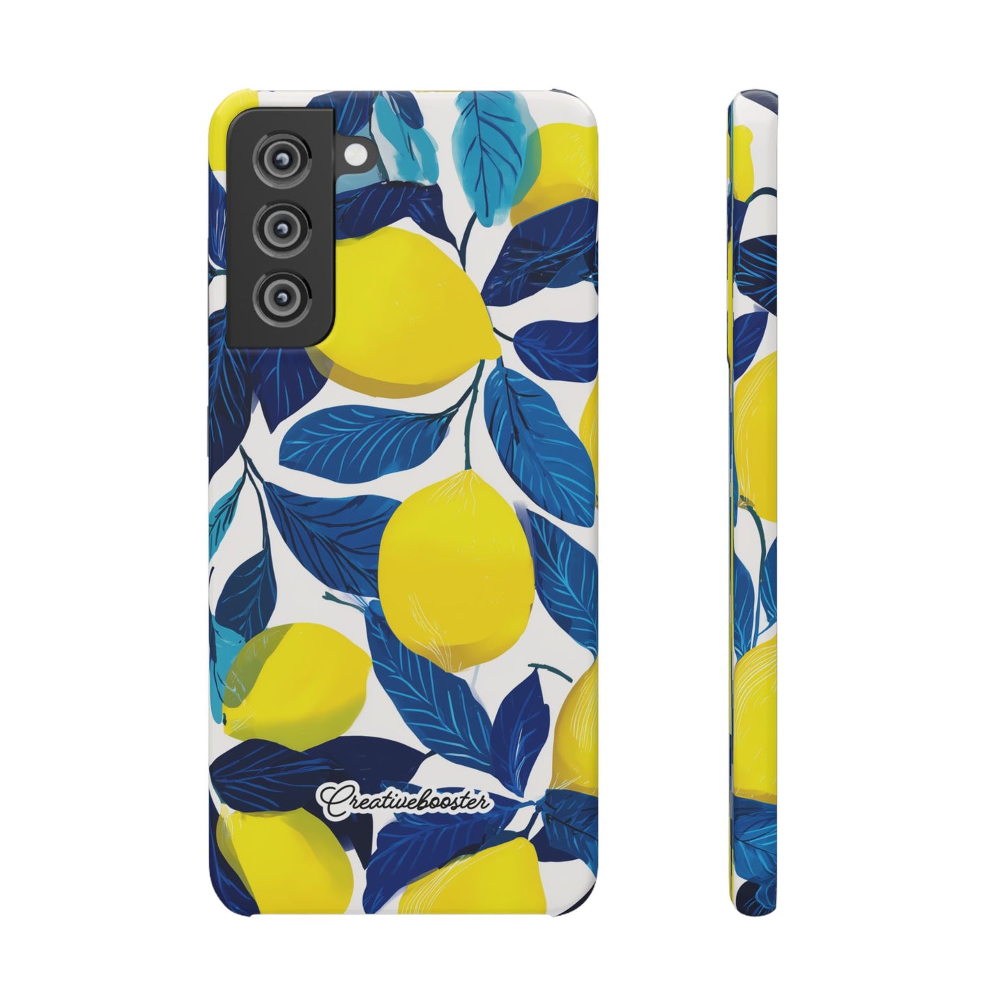 Midnight Citrus - Slim Phone Case