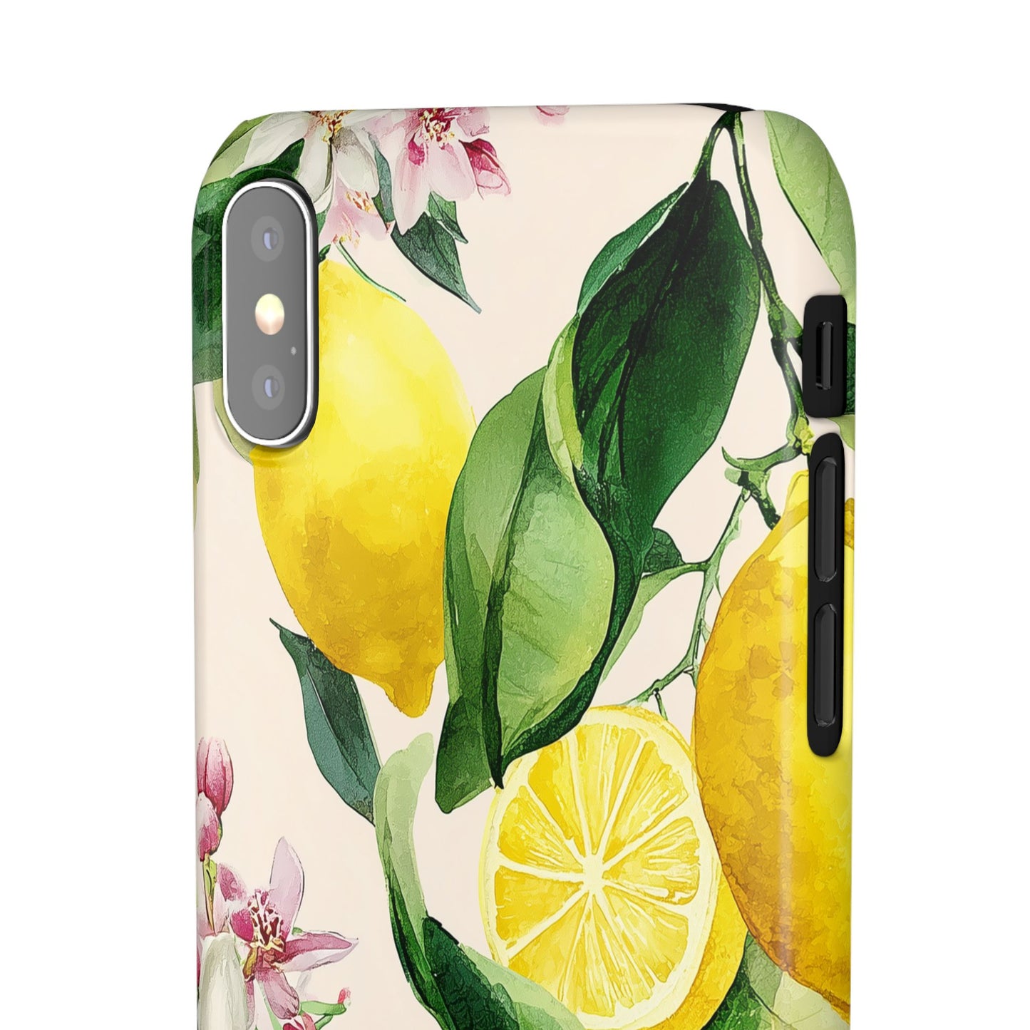 Lemon Blossom - Slim Phone Case