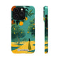 Orchard Stroll - Slim Phone Case