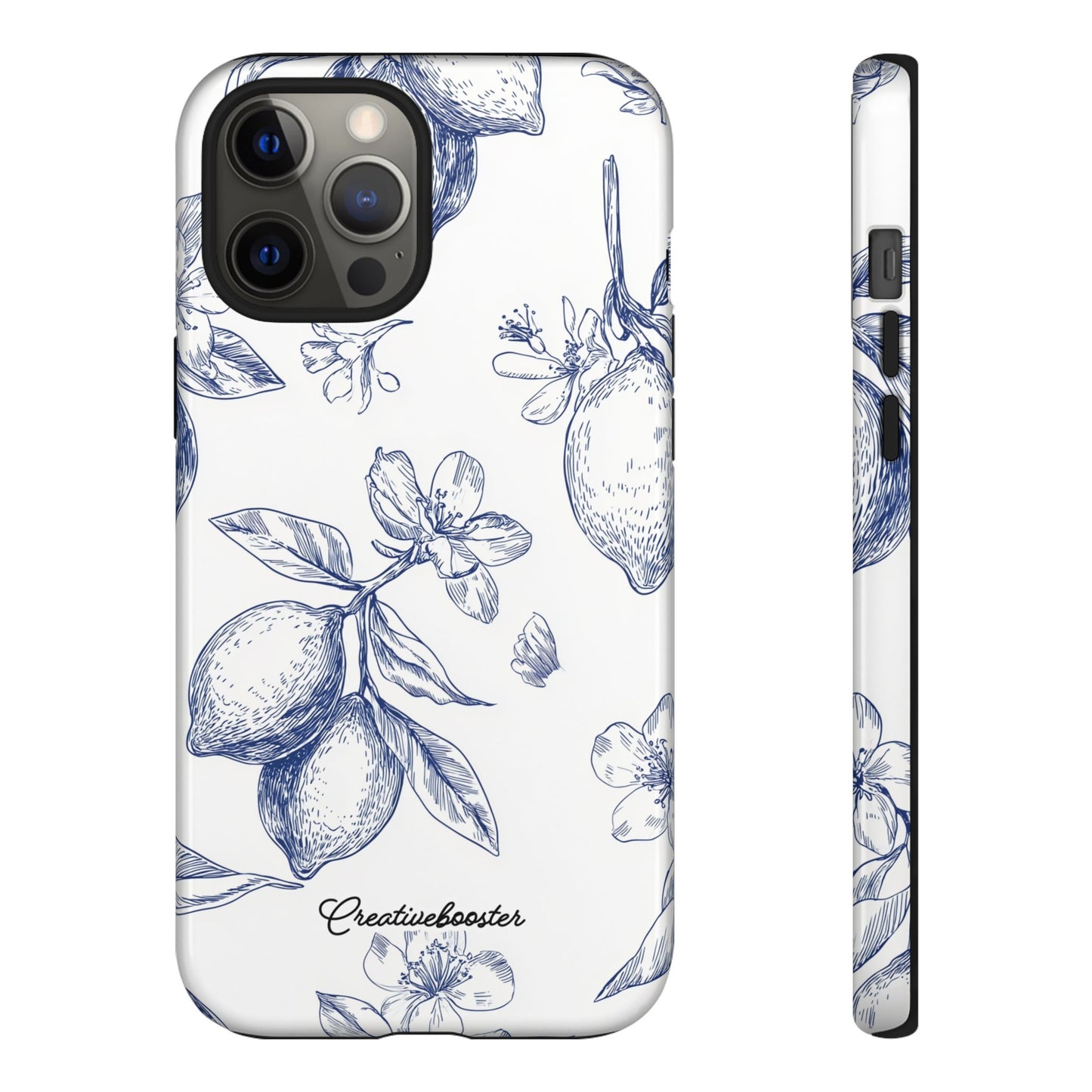 Indigo Sketch - Tough Phone Case