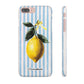 Ribbon Lemon - Slim Phone Case
