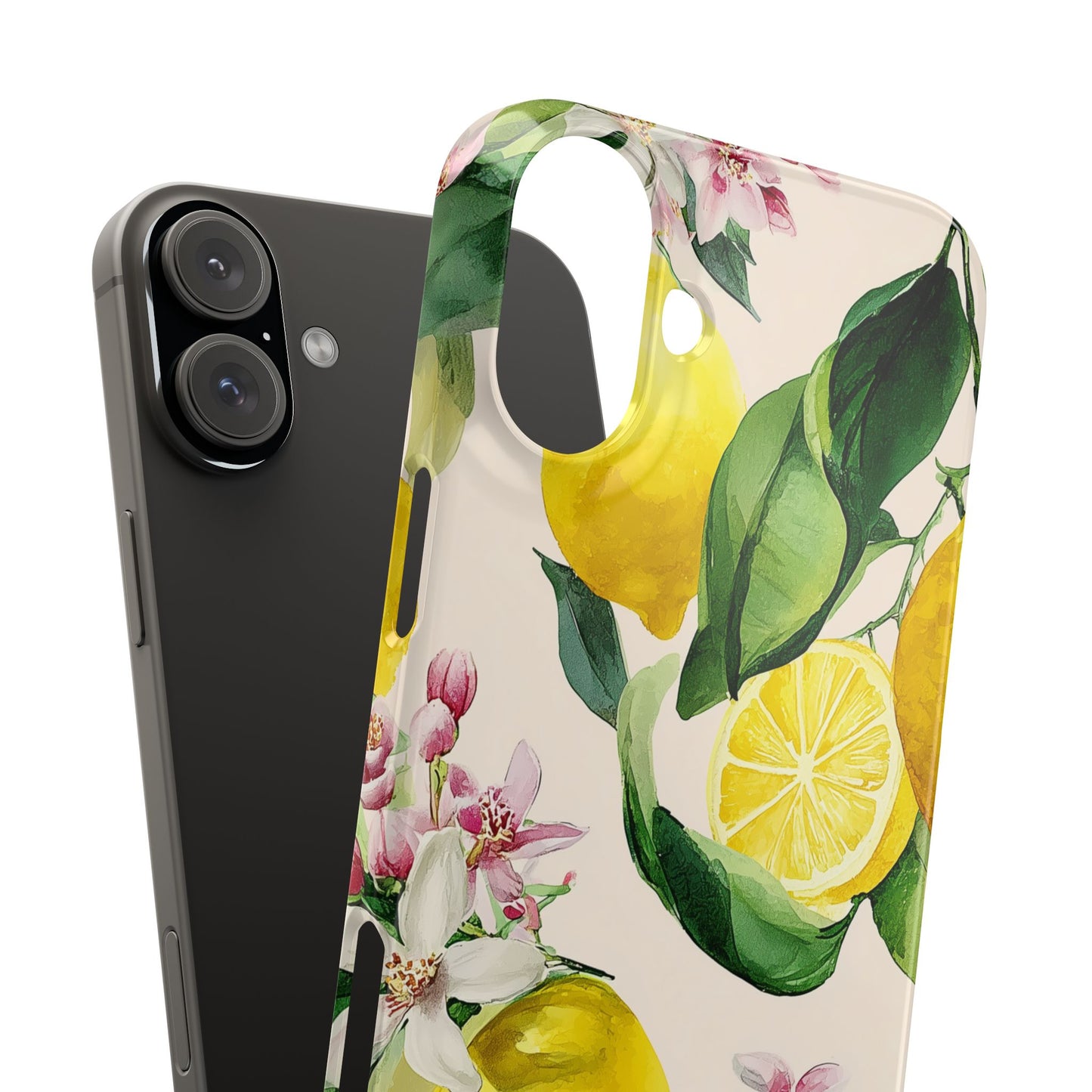 Lemon Blossom - Slim Phone Case