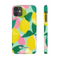 Citrus Bloom - Slim Phone Case