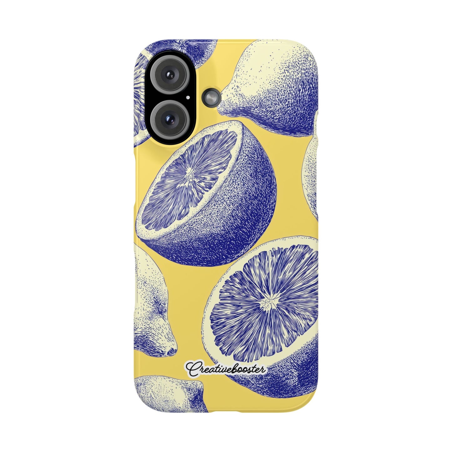 Indigo Citrus - Slim Phone Case
