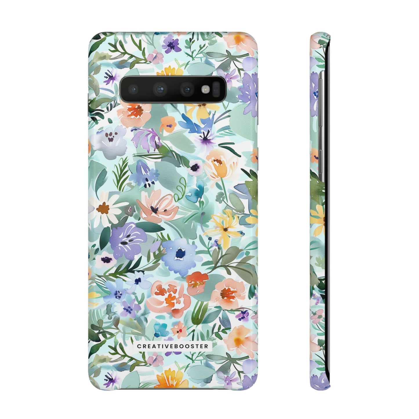 Watercolor Meadow - Slim Phone Case
