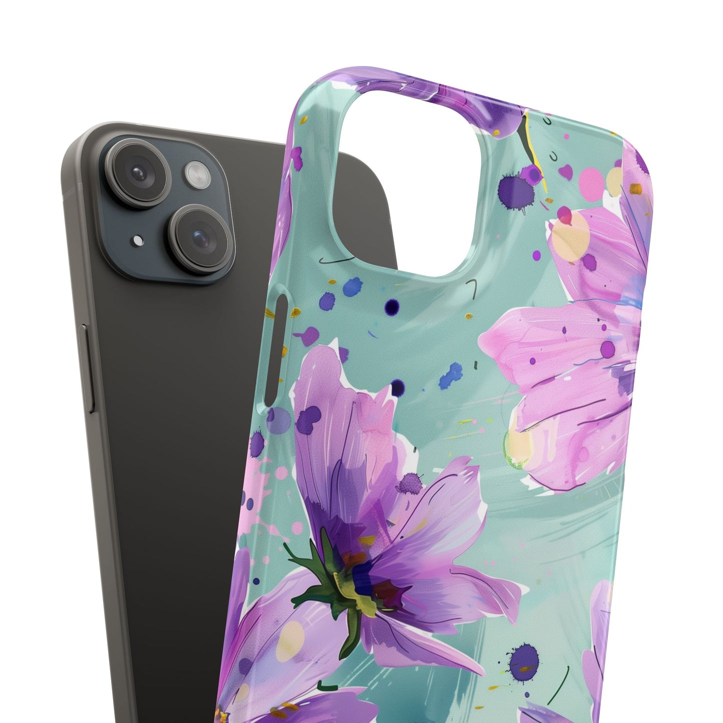 Blush Garden - Slim Phone Case