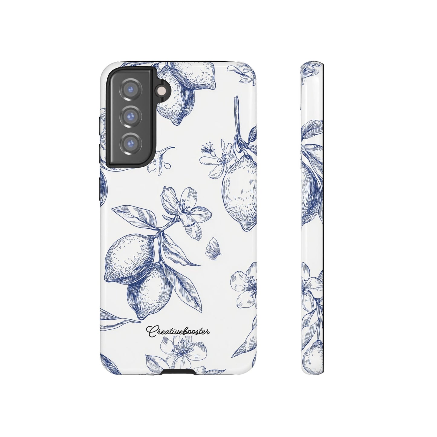 Indigo Sketch - Tough Phone Case