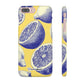 Indigo Citrus - Slim Phone Case