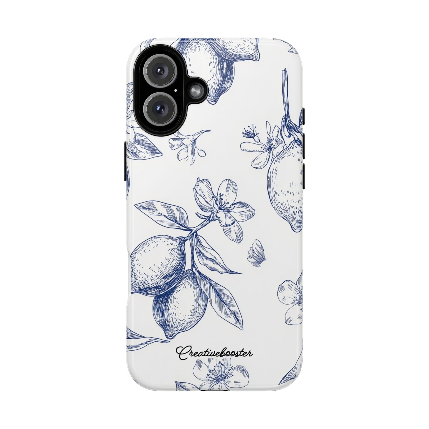 Indigo Sketch - Tough Phone Case